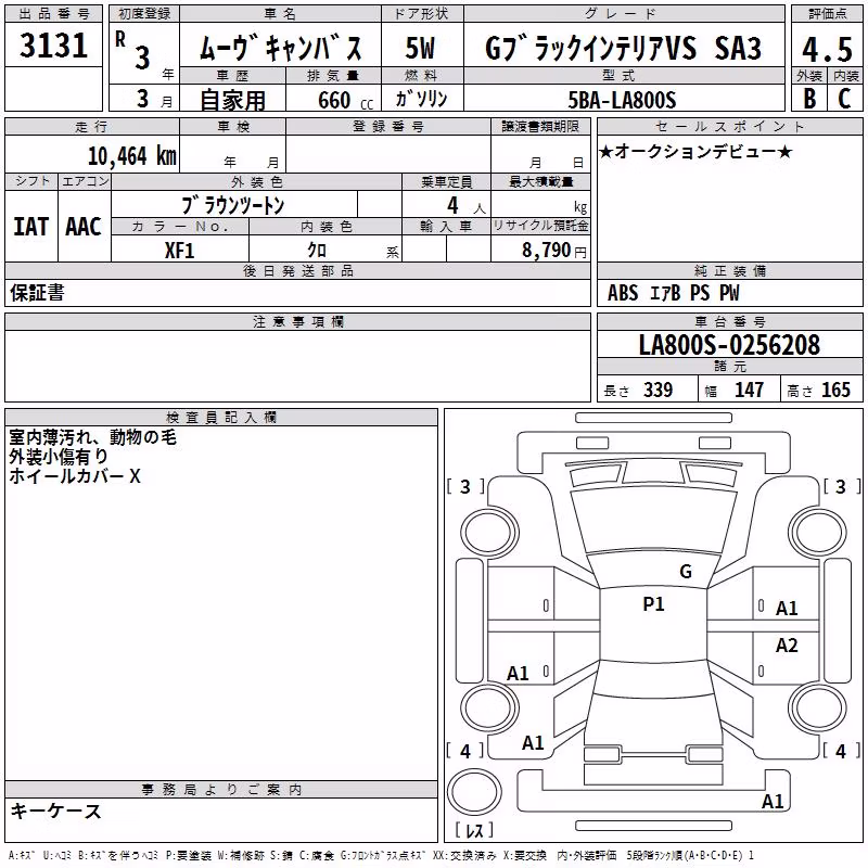 DAIHATSU MOVE CANBUS