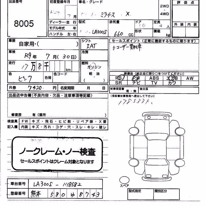 DAIHATSU MIRA E:S