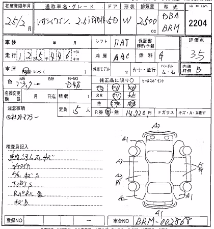 SUBARU LEGACY