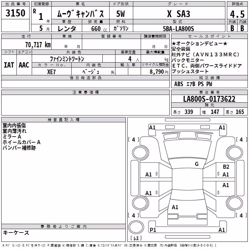 DAIHATSU MOVE CANBUS