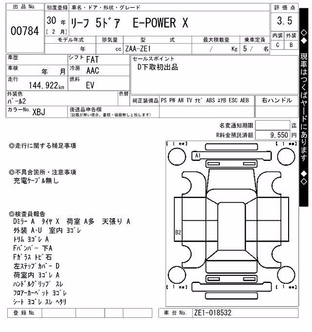 NISSAN LEAF