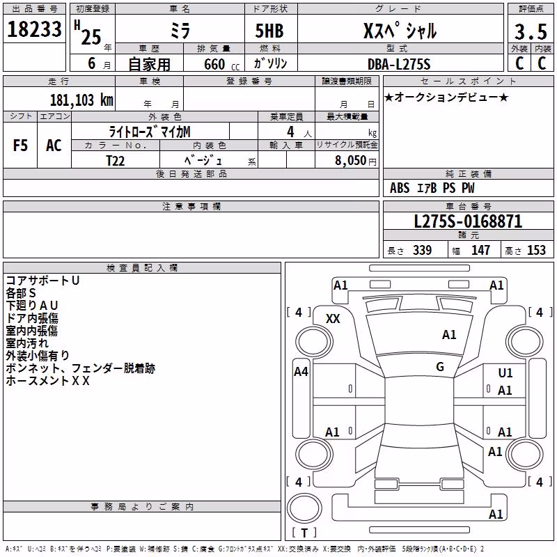 DAIHATSU MIRA