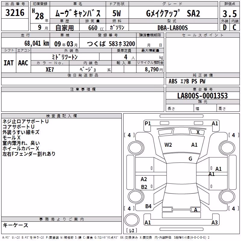 DAIHATSU MOVE CANBUS