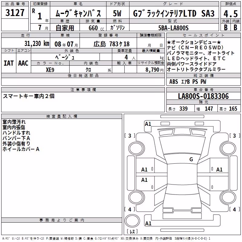DAIHATSU MOVE CANBUS