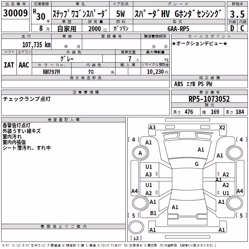 HONDA STEPWGN
