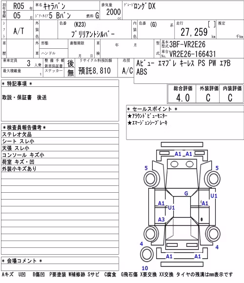 NISSAN CARAVAN