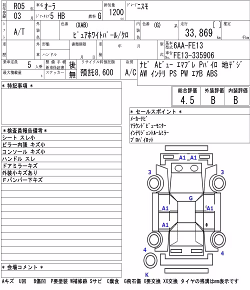 NISSAN AURA