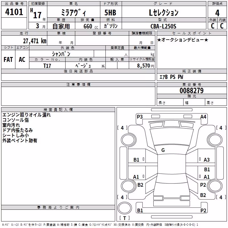 DAIHATSU MIRA AVY
