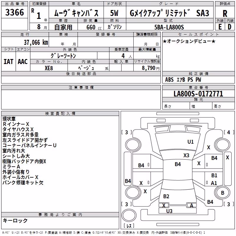 DAIHATSU MOVE CANBUS