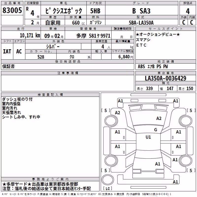 TOYOTA PIXIS EPOCH