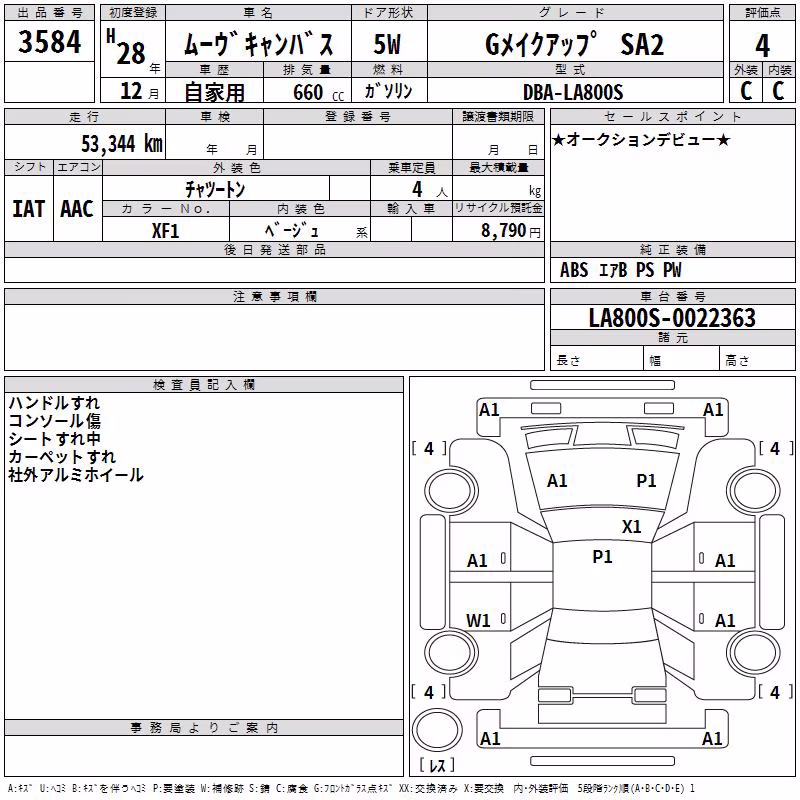 DAIHATSU MOVE CANBUS
