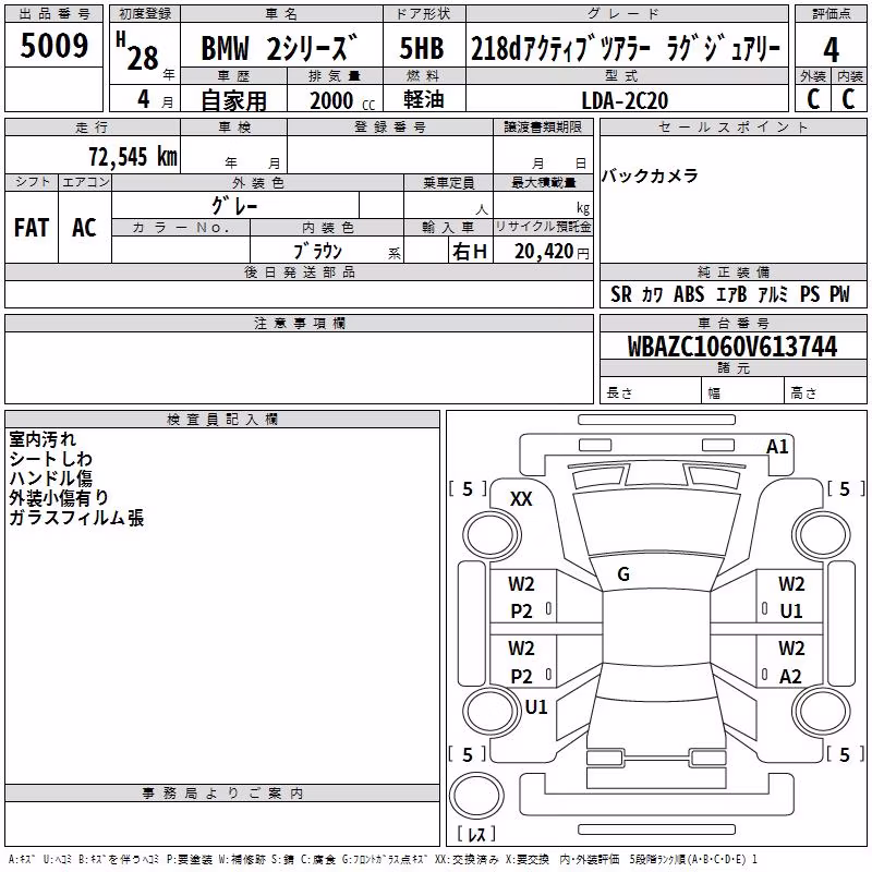 BMW 2-SERIES ACTIVE TOURER
