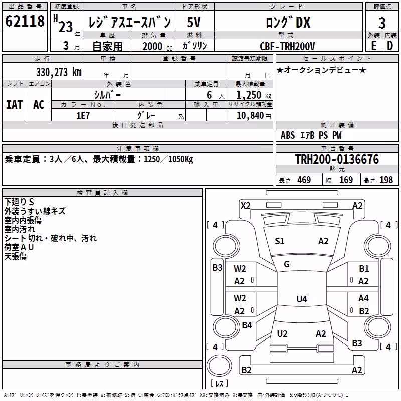 TOYOTA REGIUS ACE