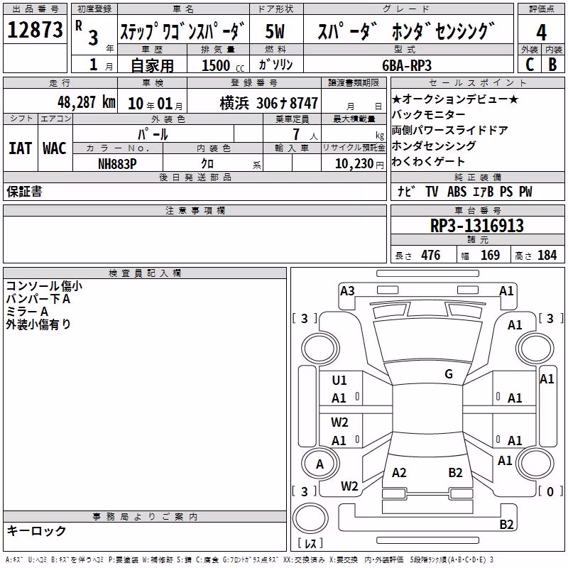 HONDA STEPWGN