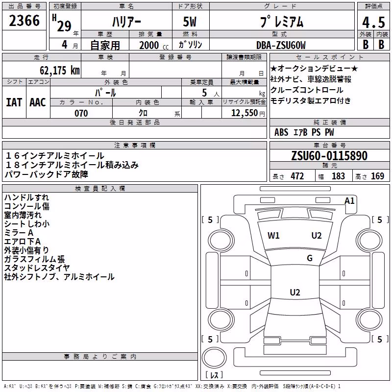 TOYOTA HARRIER