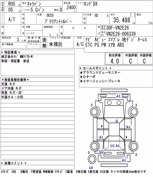 NISSAN CARAVAN