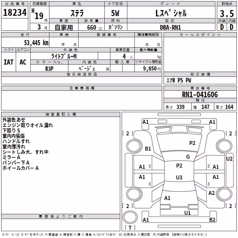 SUBARU STELLA