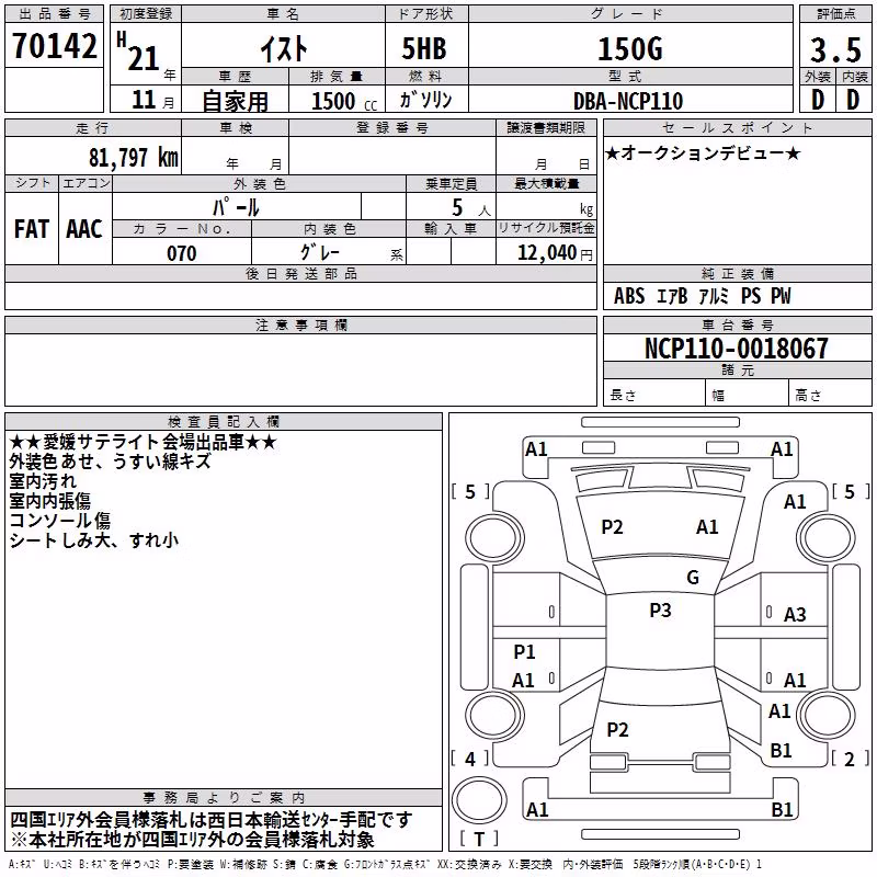 TOYOTA IST