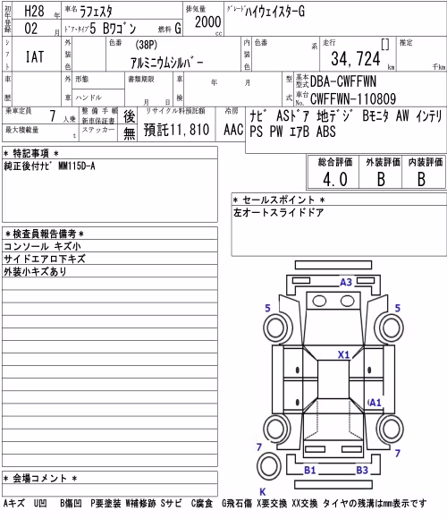 NISSAN LAFESTA