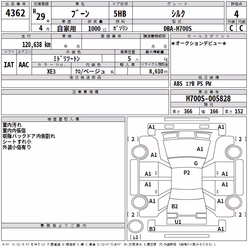 DAIHATSU BOON