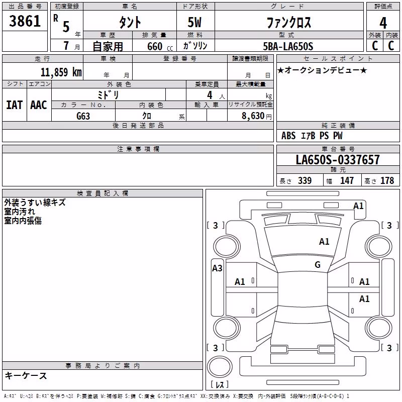 DAIHATSU TANTO