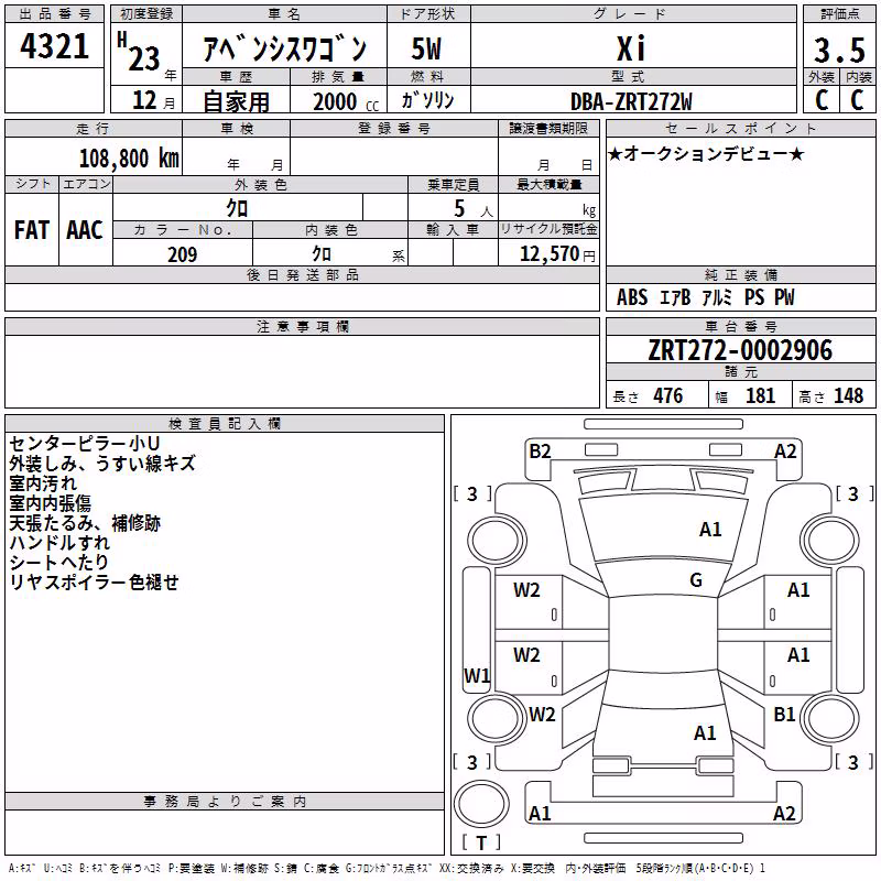 TOYOTA AVENSIS