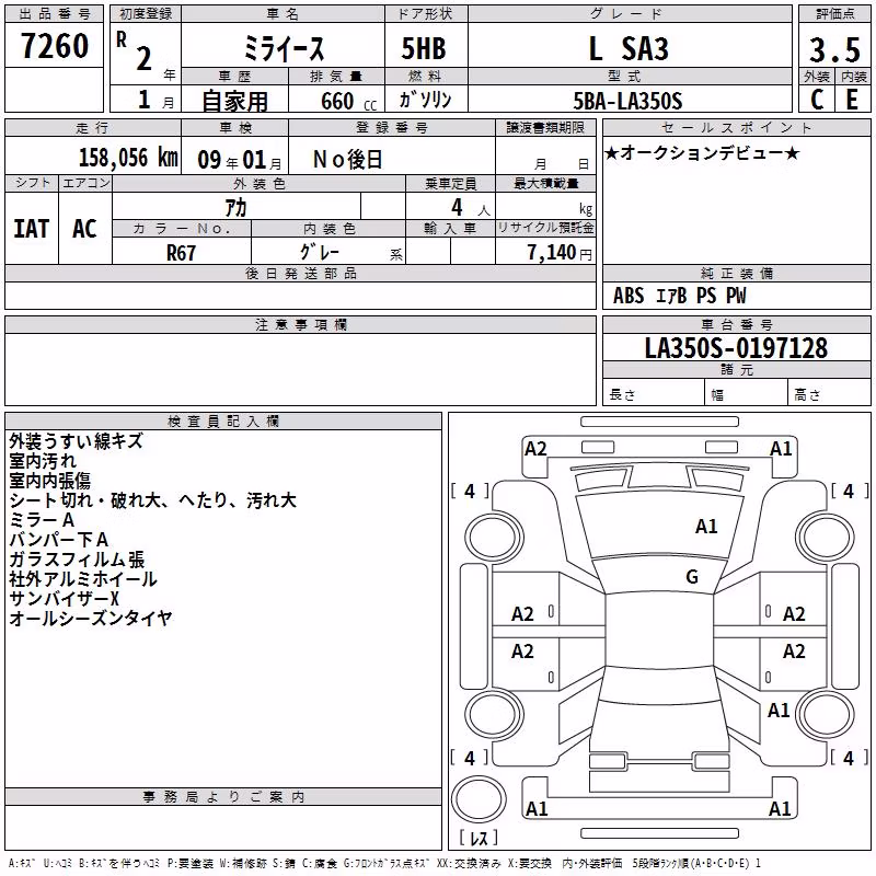 DAIHATSU MIRA E:S