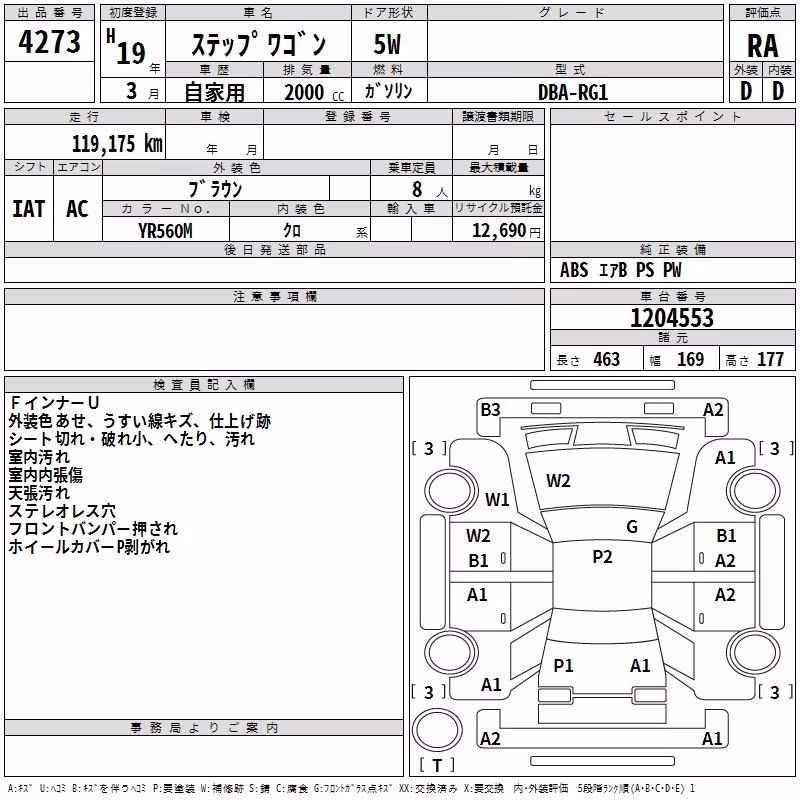 HONDA STEPWGN