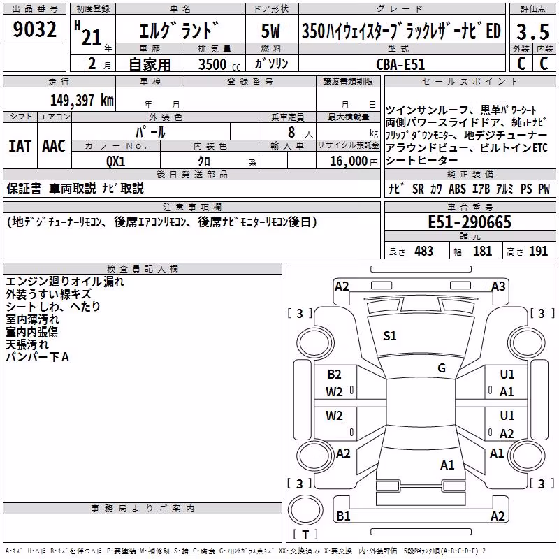 NISSAN ELGRAND
