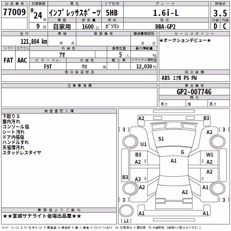 SUBARU IMPREZA