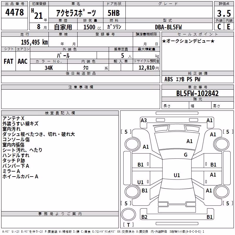 MAZDA AXELA