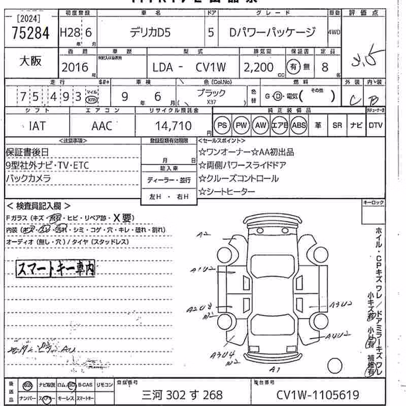 MITSUBISHI DELICA D:5