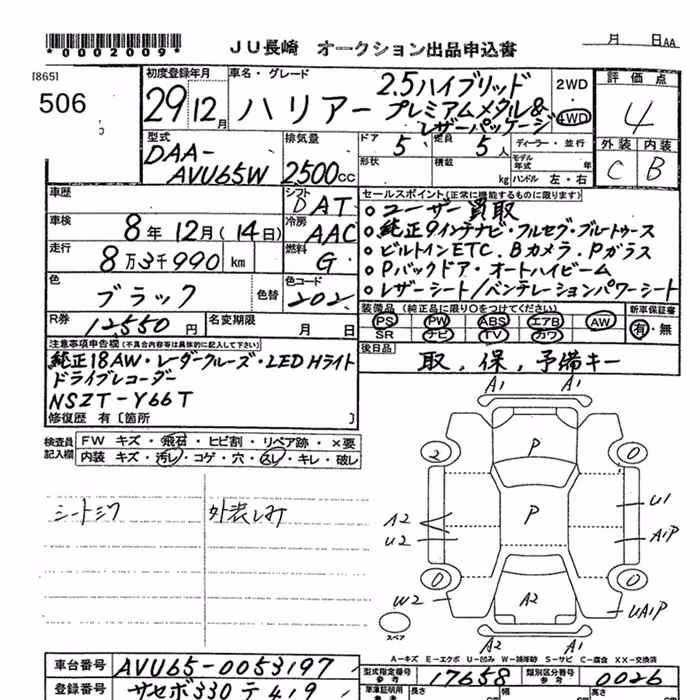 TOYOTA HARRIER