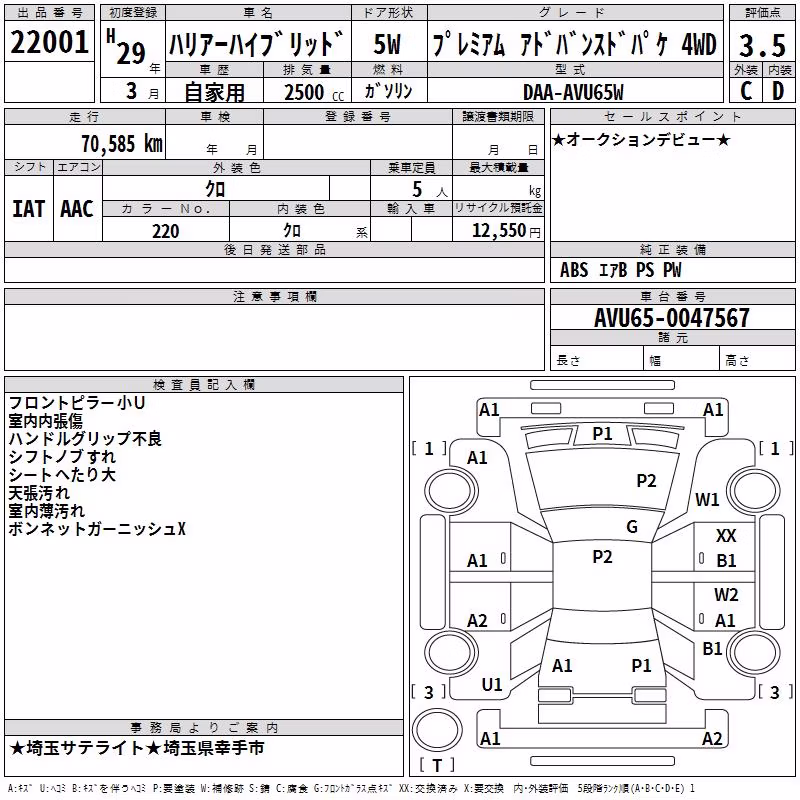 TOYOTA HARRIER