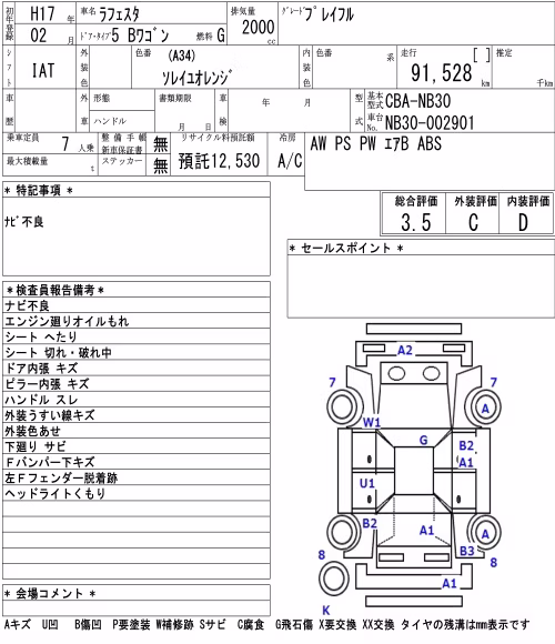 NISSAN LAFESTA