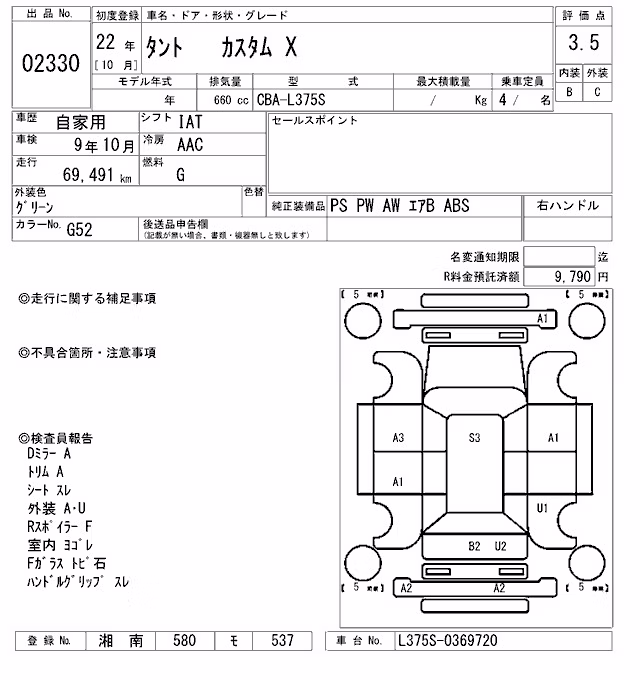 DAIHATSU TANTO
