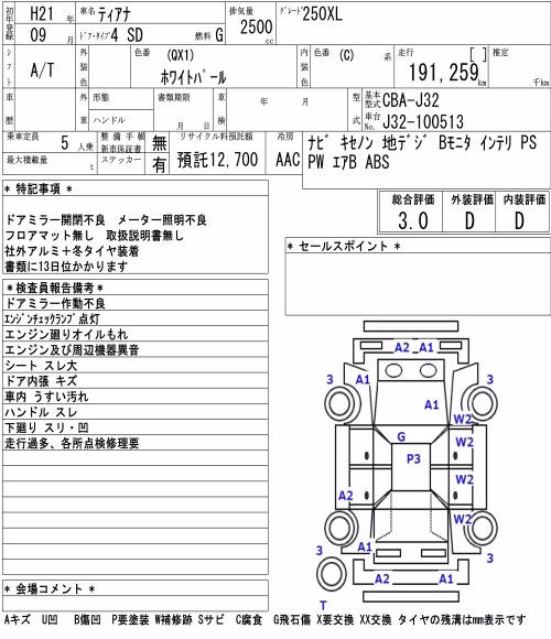 NISSAN TEANA