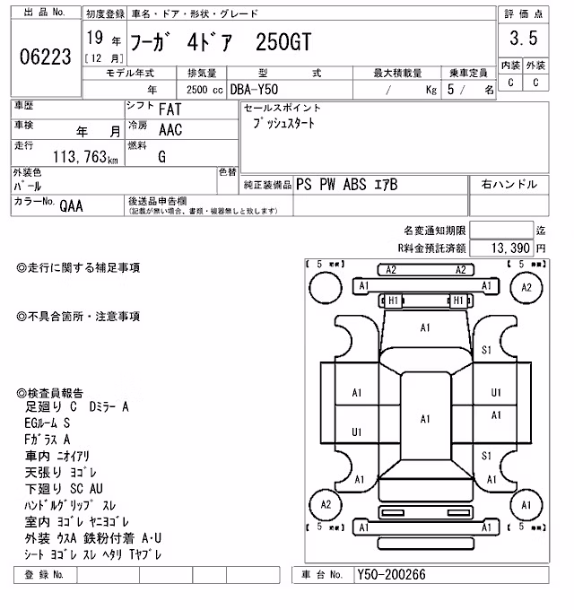 NISSAN FUGA