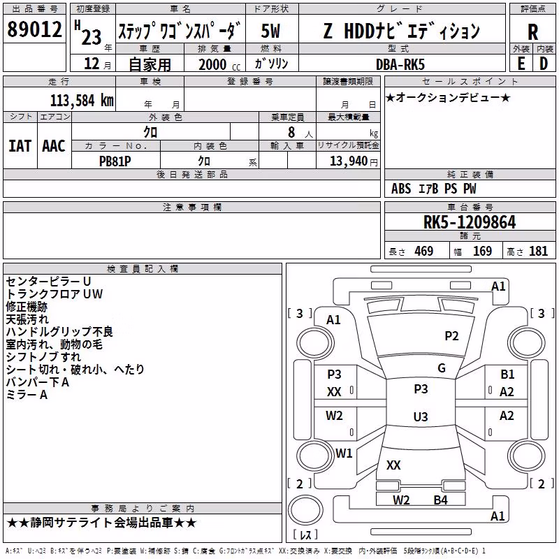 HONDA STEPWGN