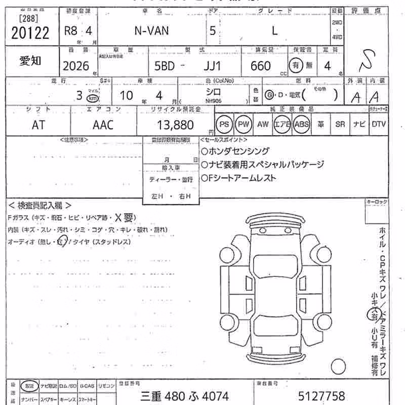 HONDA N-VAN