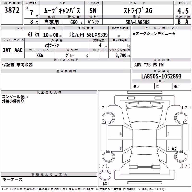 DAIHATSU MOVE CANBUS