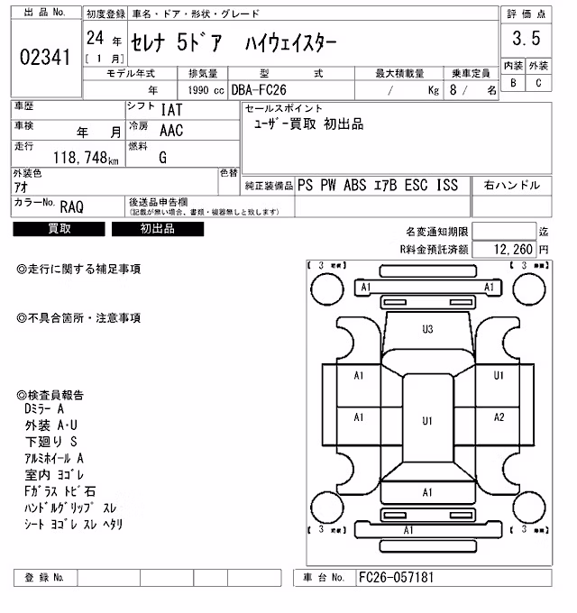 NISSAN SERENA