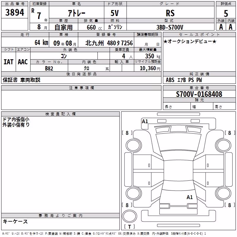 DAIHATSU ATRAI