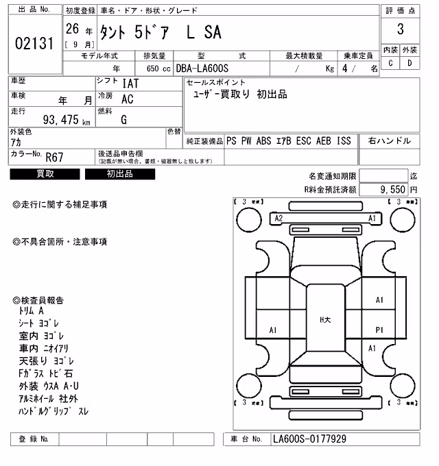 DAIHATSU TANTO