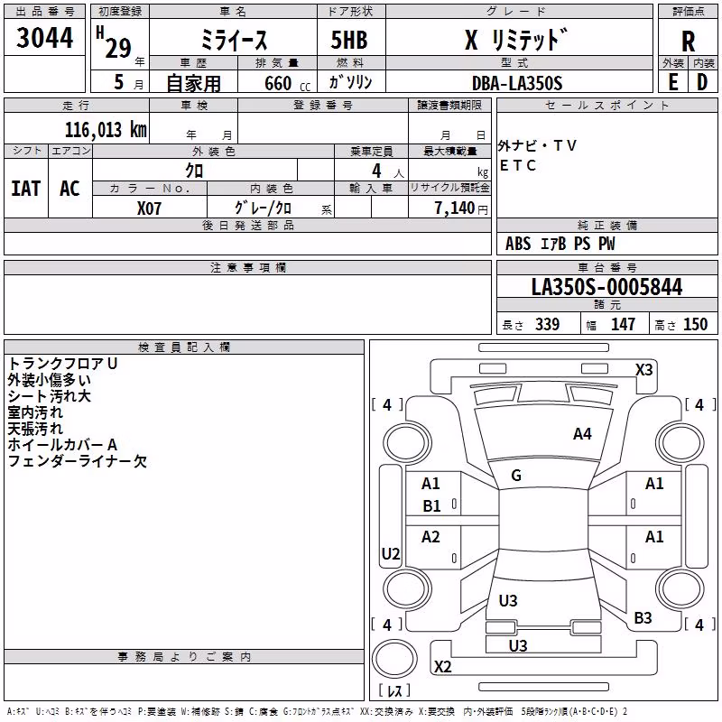 DAIHATSU MIRA E:S