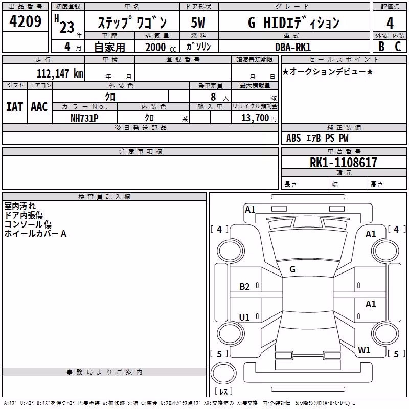 HONDA STEPWGN