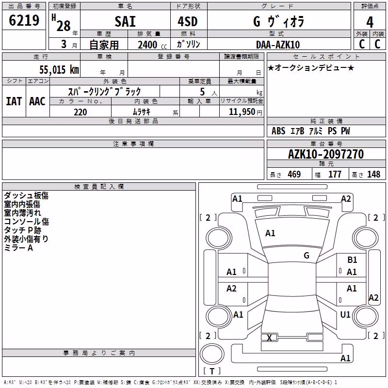 TOYOTA SAI