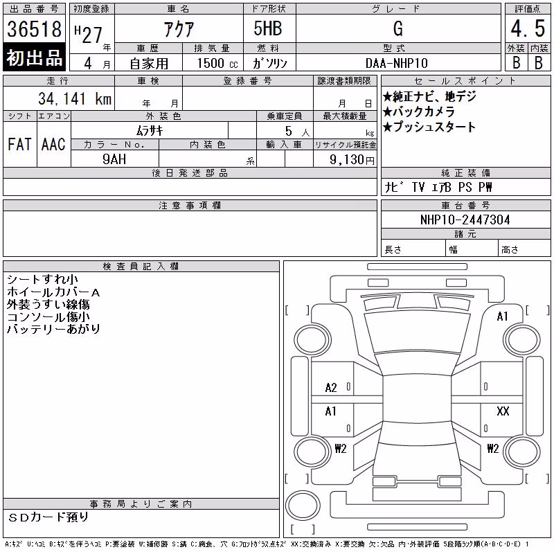 TOYOTA AQUA