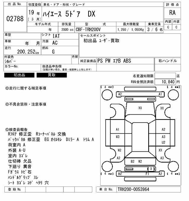 TOYOTA REGIUS ACE