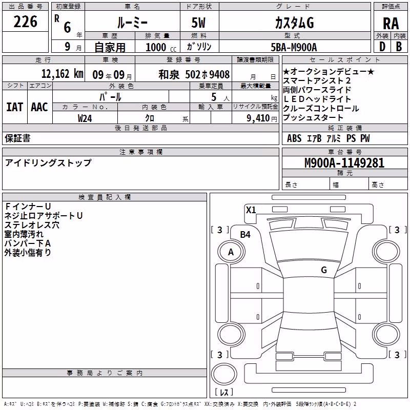 TOYOTA ROOMY